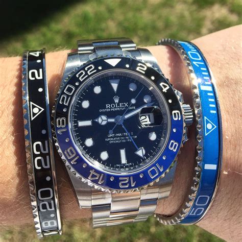 rolex gmt batman prezzo|Rolex Batman price chart.